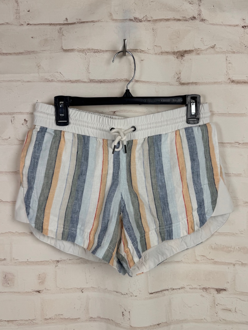 Athleta Beachside Bali Linen Shorts Size 4